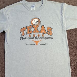 Gildan Gray and Orange Texas Champions T-Shirt